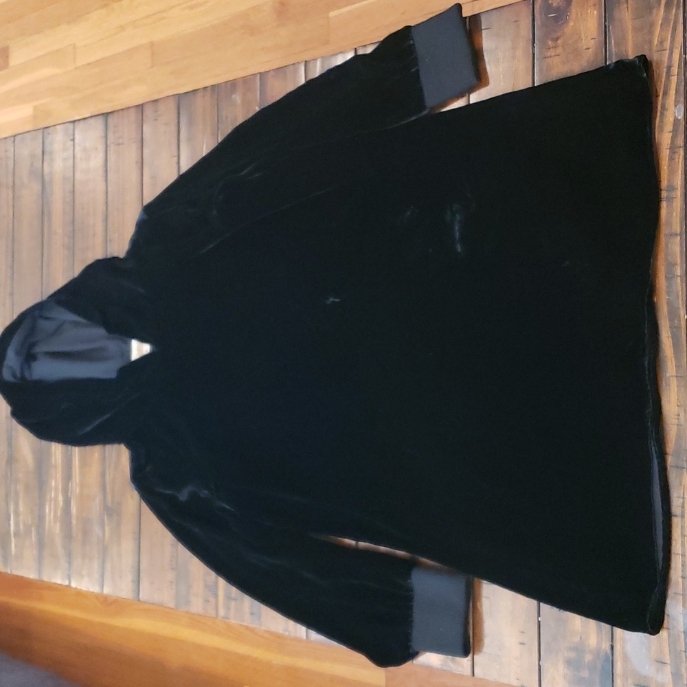 Alice + Olivia baron Velvet hooded dress - Picture 4 of 8